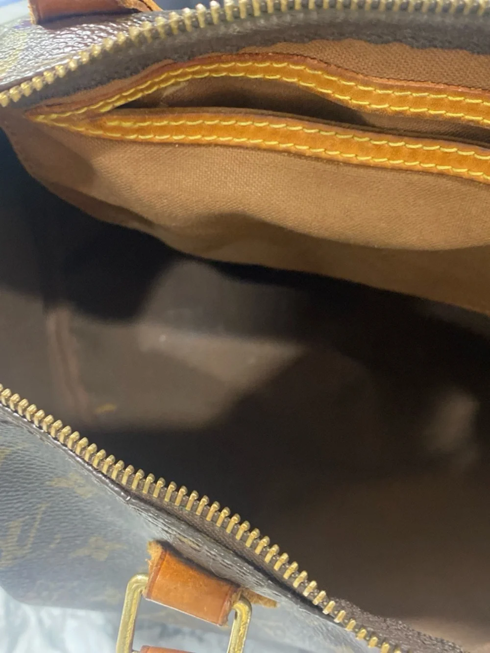 Louis Vuitton Vintage Monogram Speedy 30 Bag AS IS Repair Project